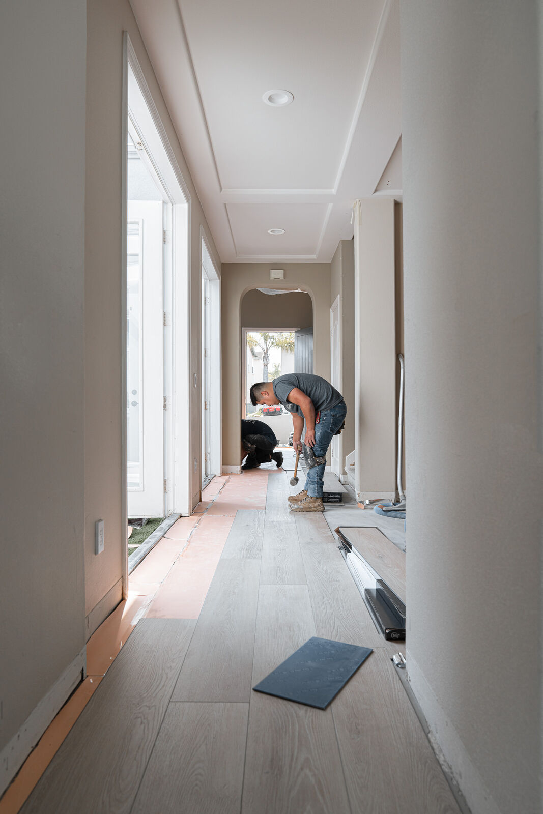 Bixby Plaza Flooring project